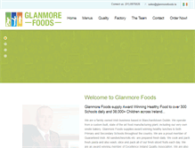 Tablet Screenshot of glanmorefoods.ie